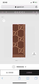 China Replica Gucci Scarf 46usd Only